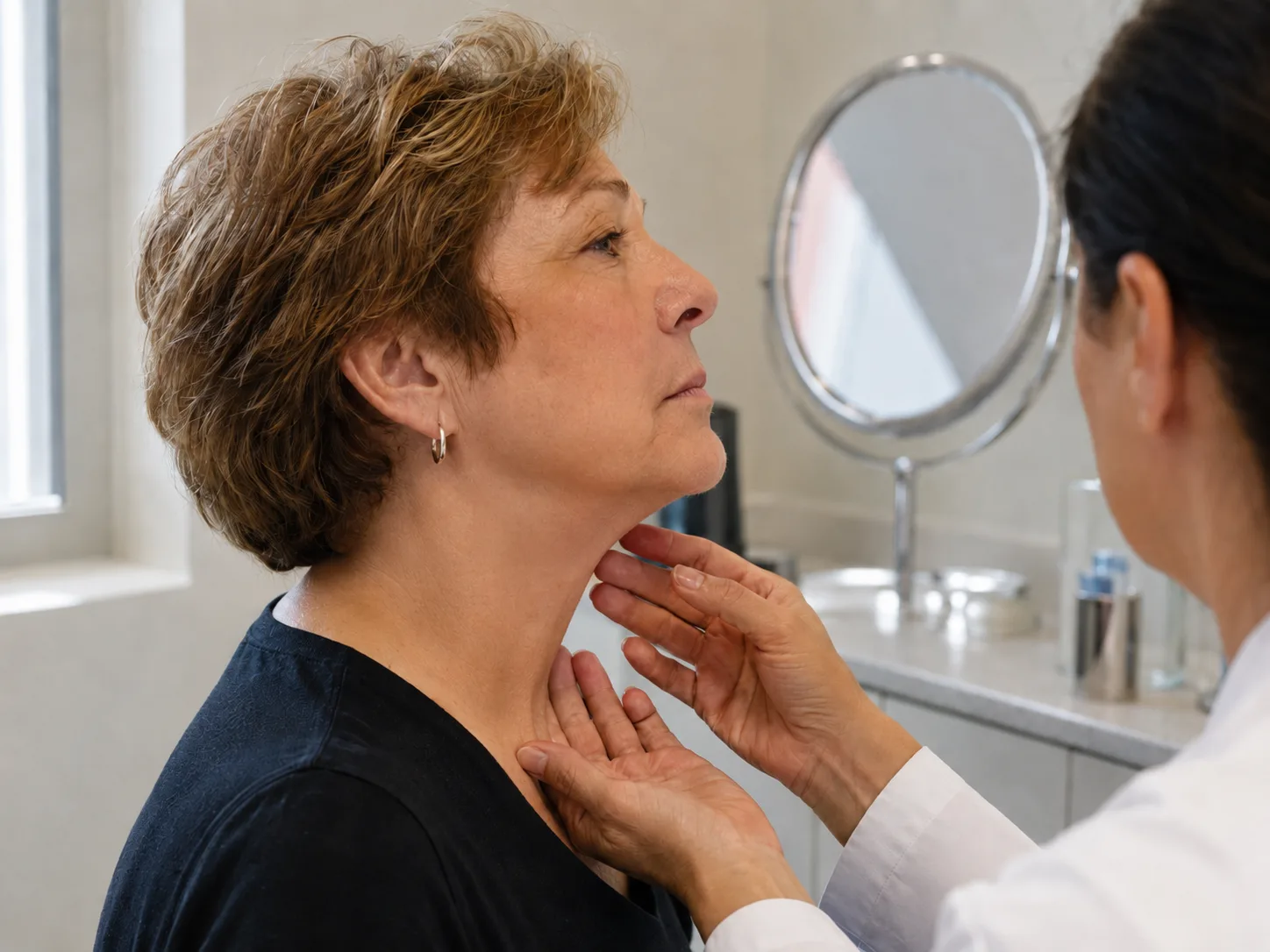 neck lift after the surgery