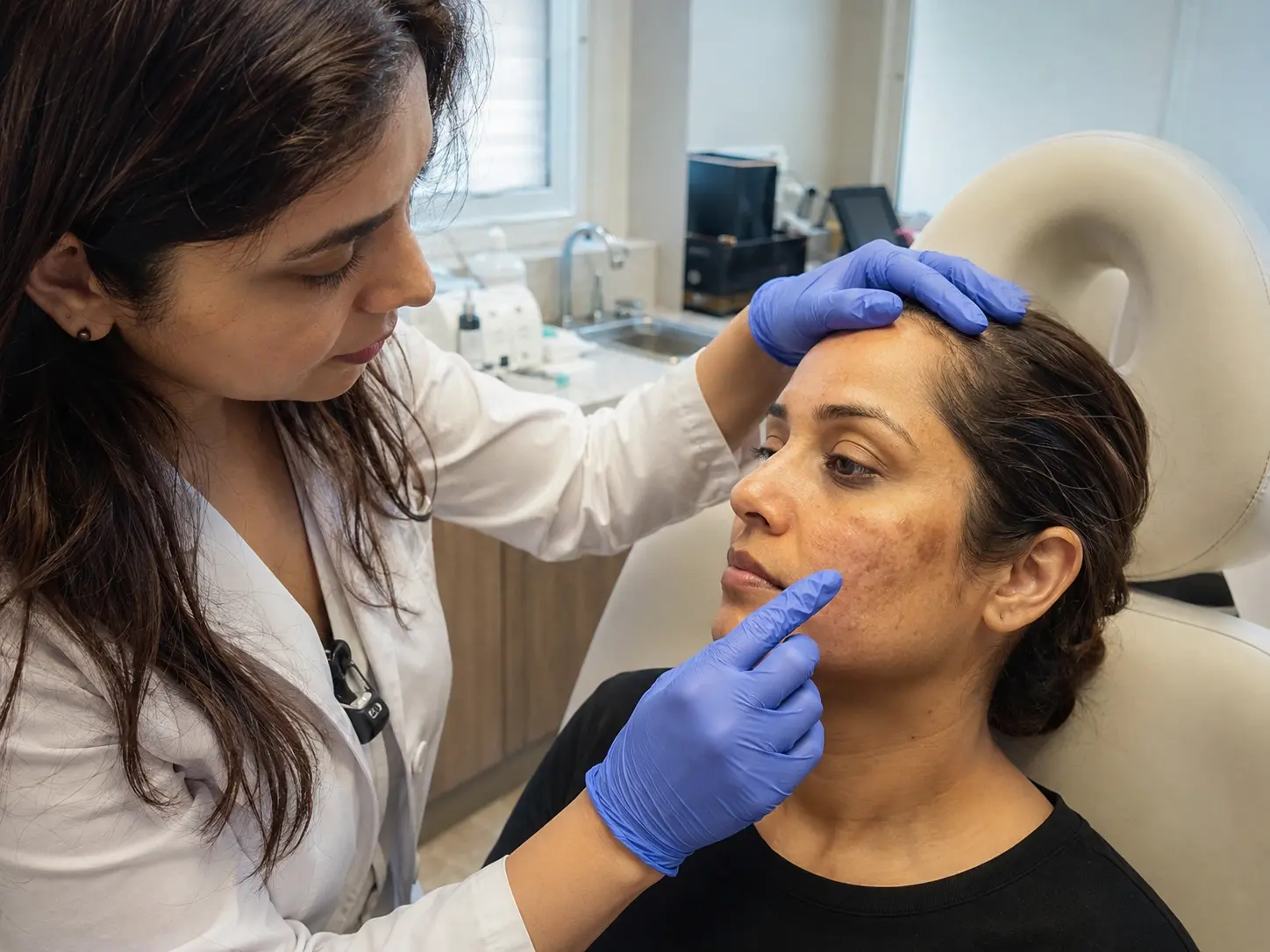 mesotherapy and melasma consultation