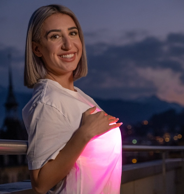 rgb smart breast implants cover