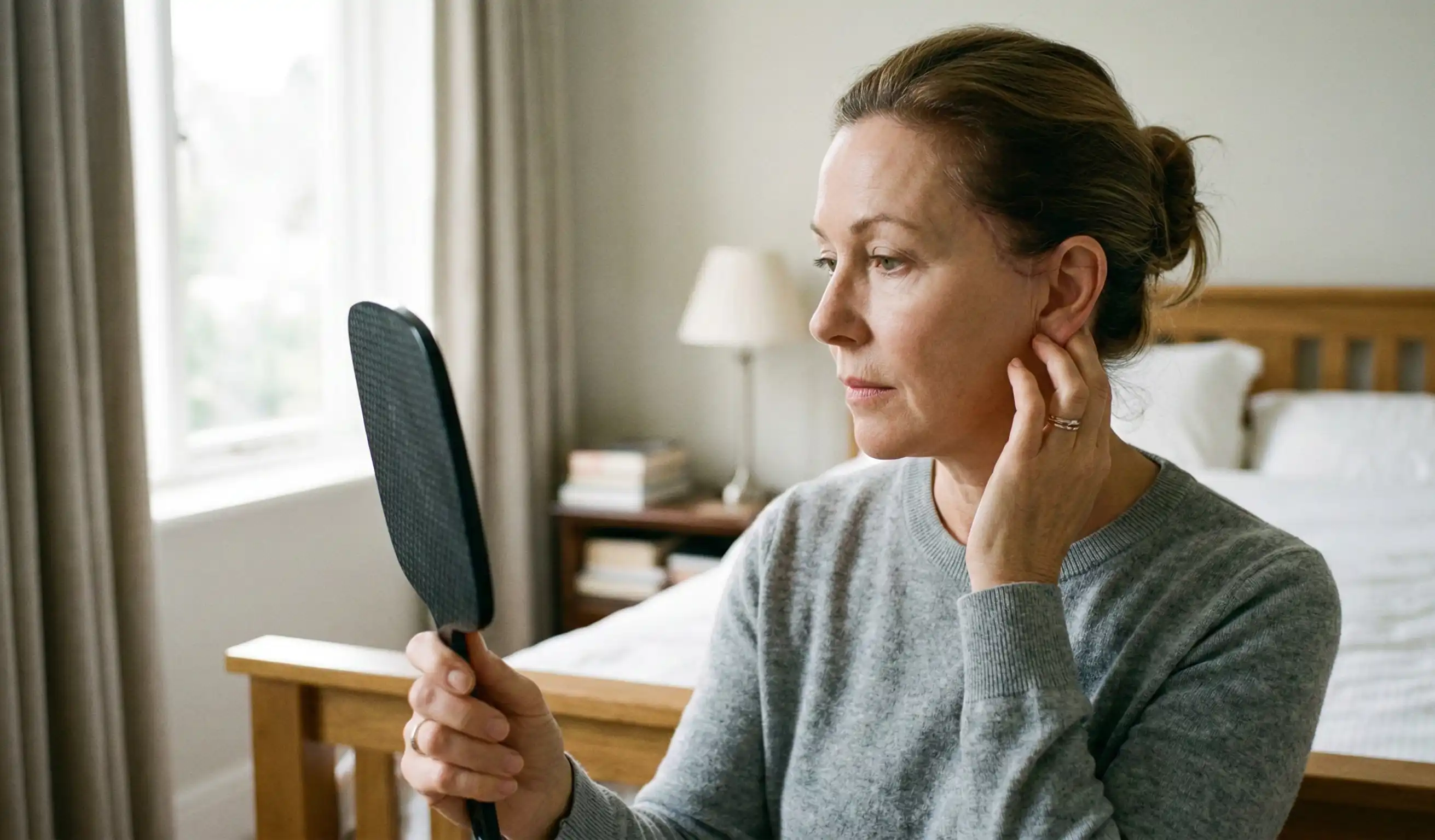 post facelift ear numbness candid photo
