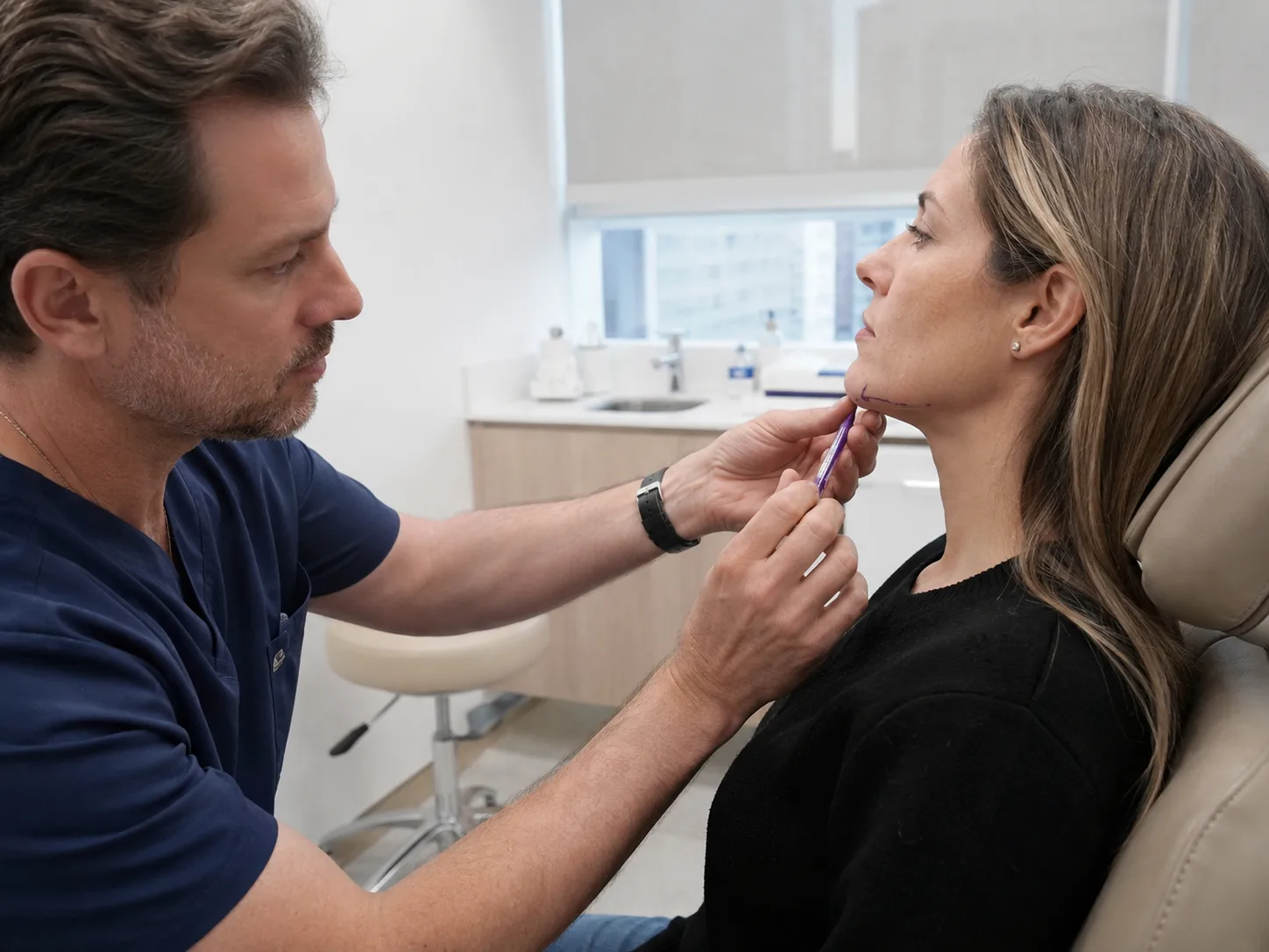 chin implant surgery
