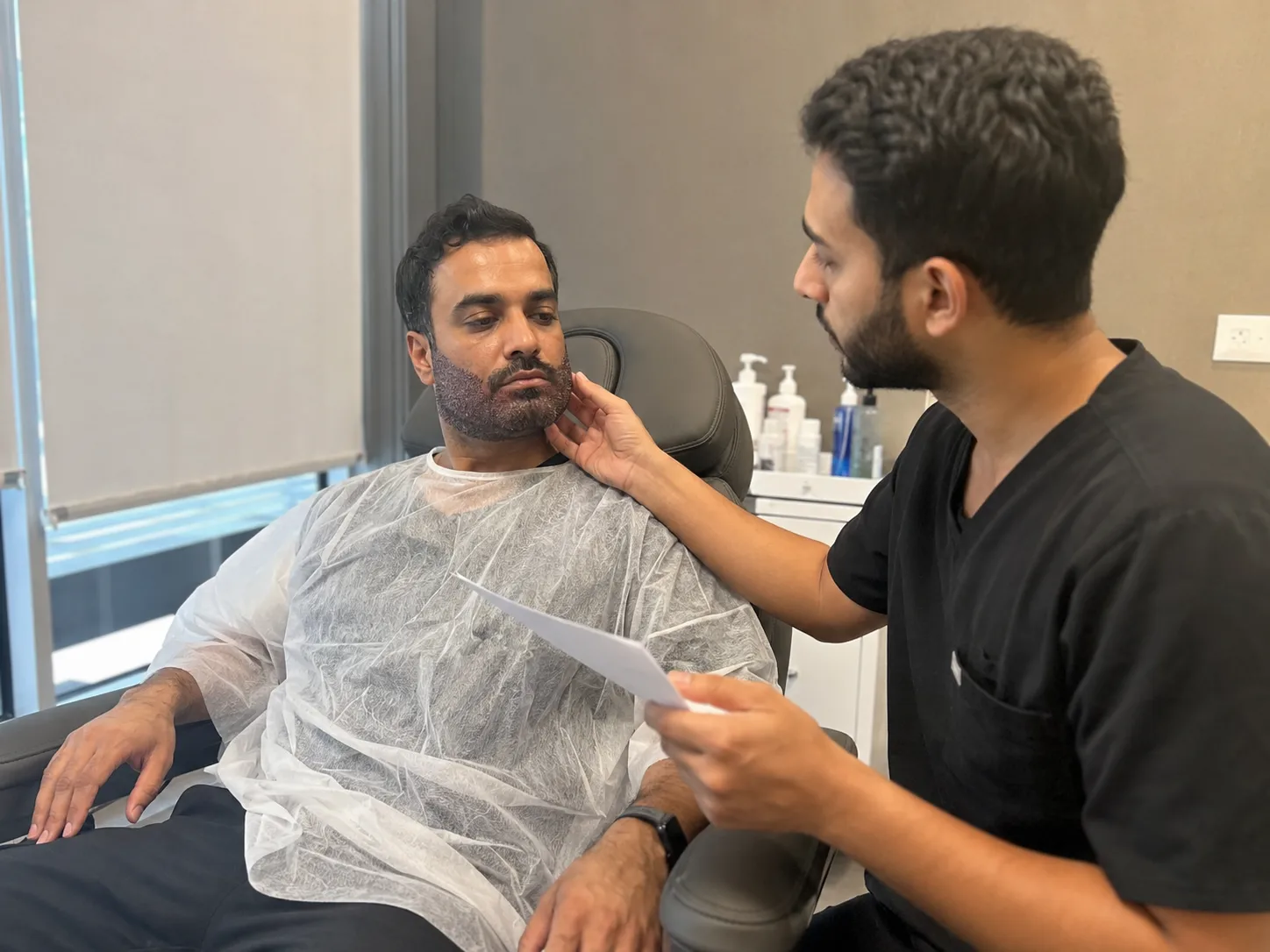 beard transplant