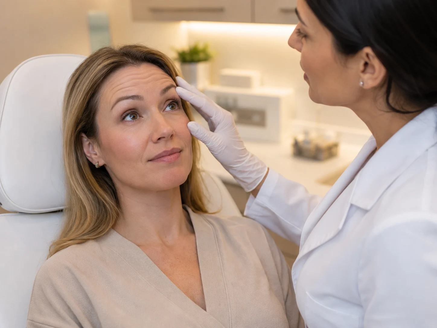 botox facial exercise consultation
