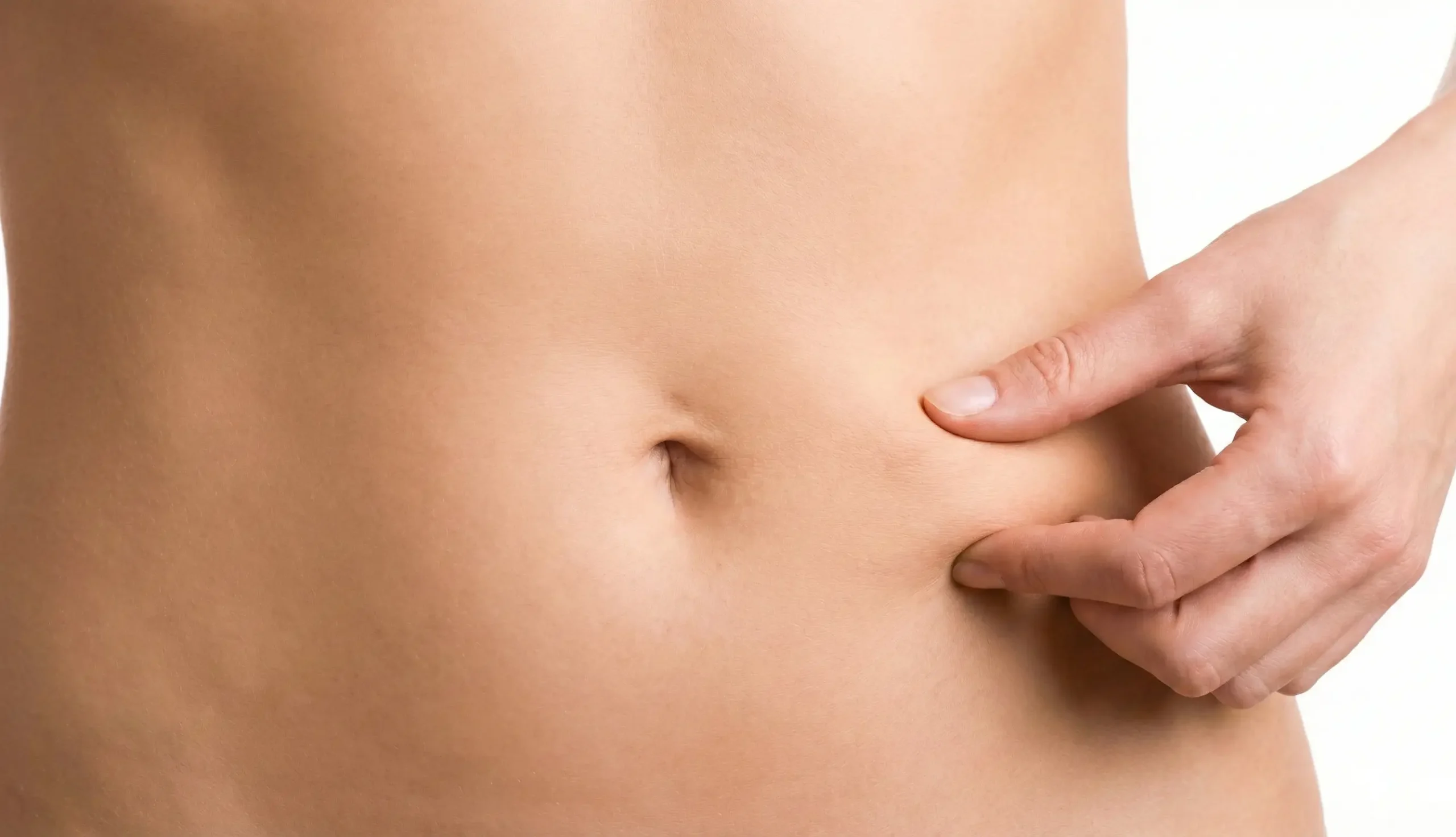 tightened stomach skin representing j plasma or laser assisted liposuction results