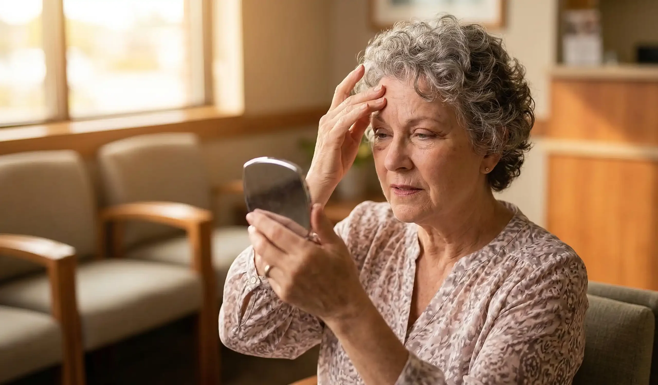 eye lift blurry vision symptoms