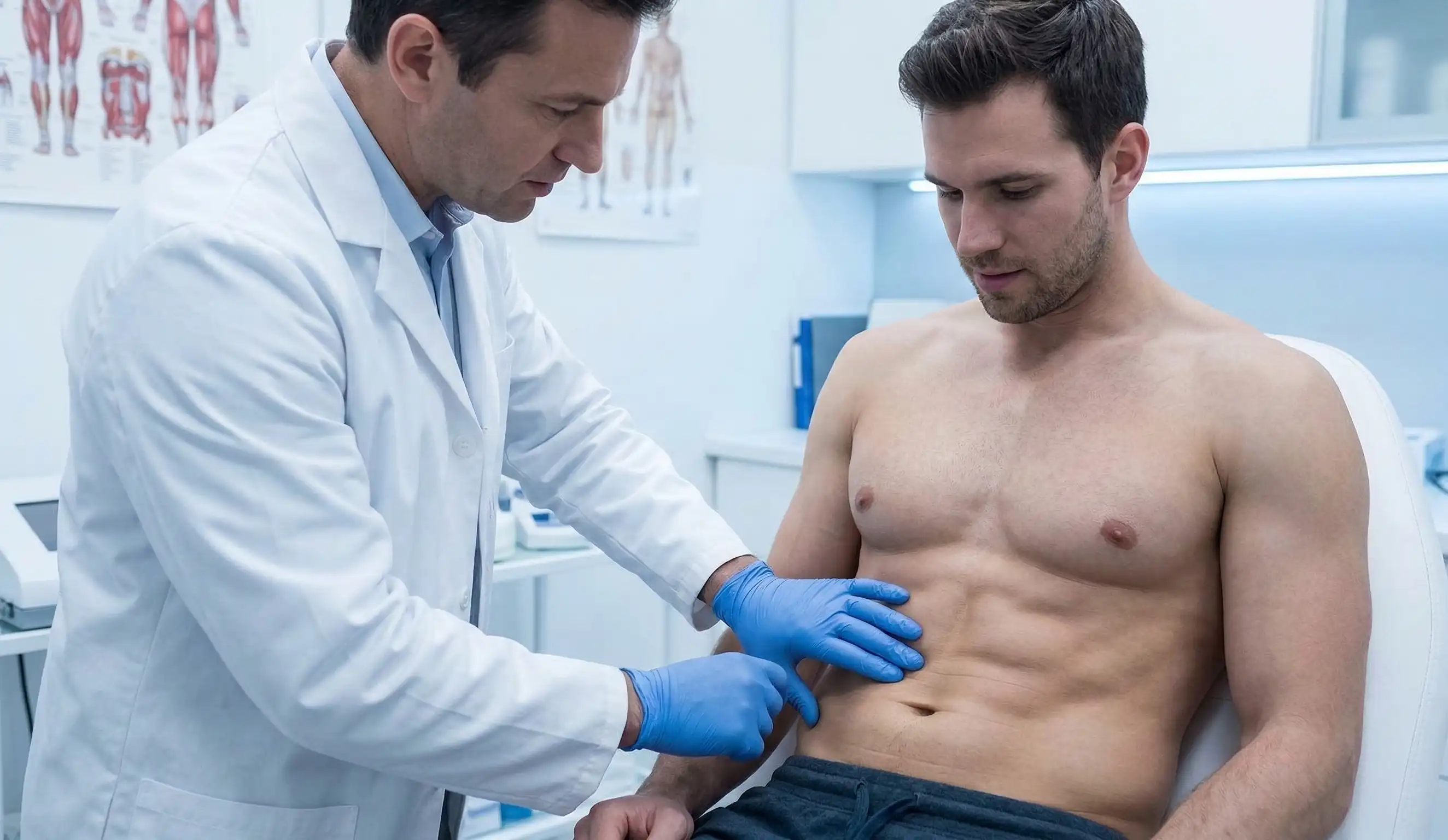 six pack etching patient examination clinic