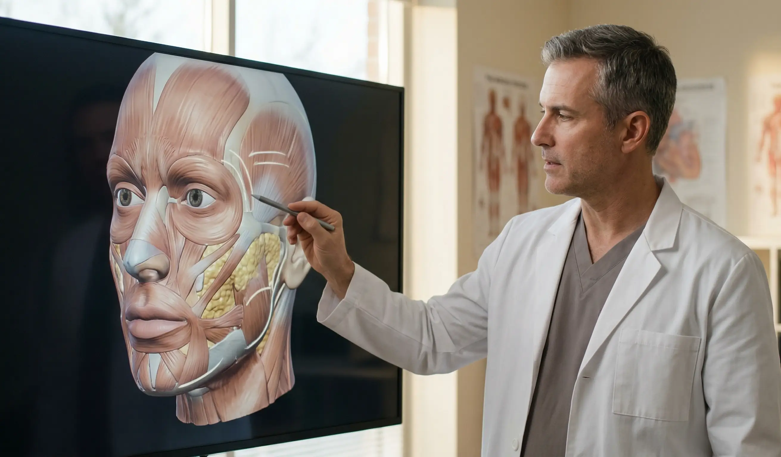 cinderella facelift anatomical model