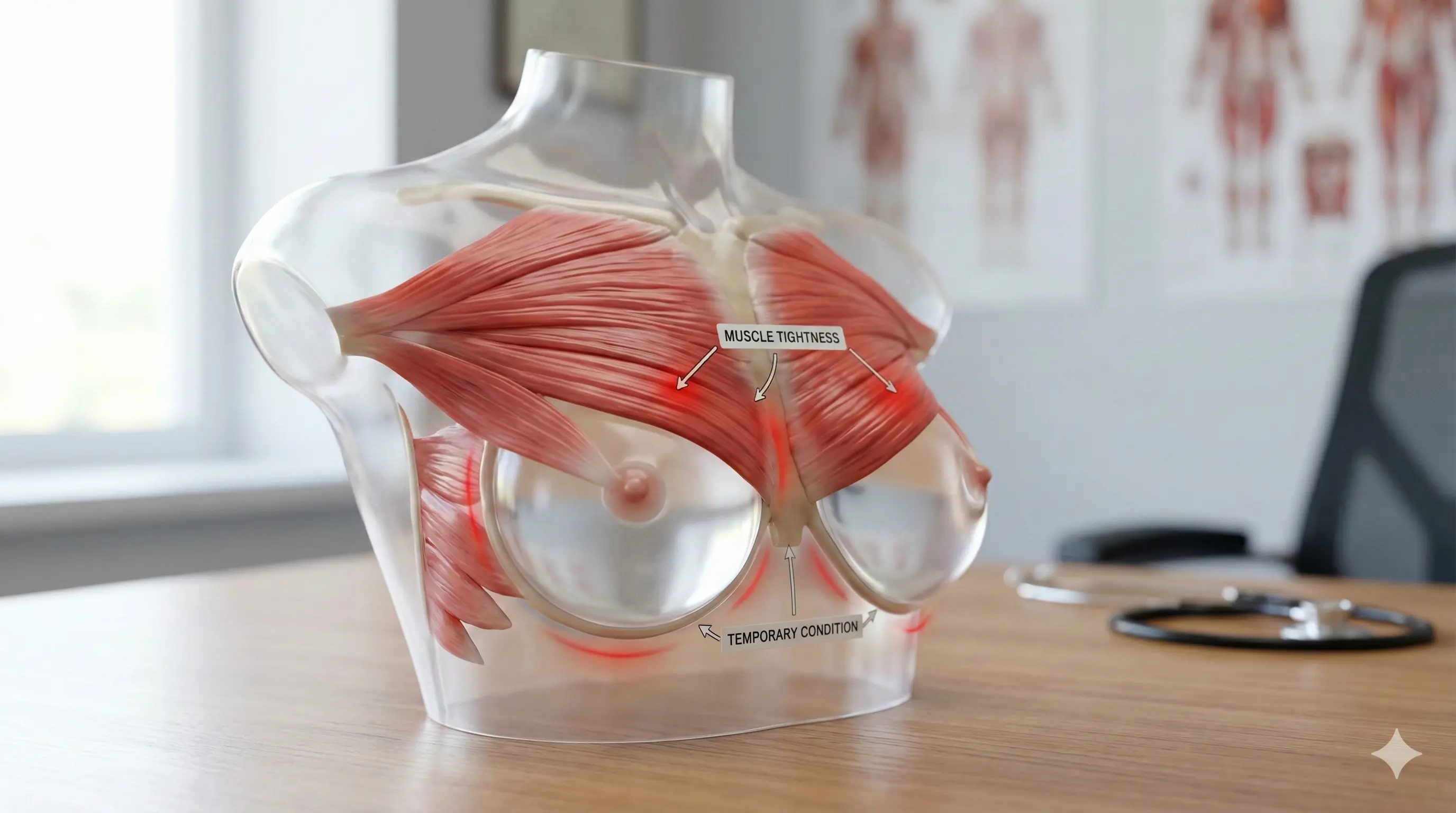 model spasm mușchi pectoral sindrom brâu de fier