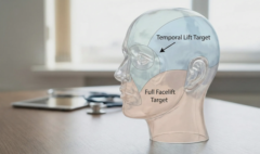 temporal lift vs full facelift anatomical zones