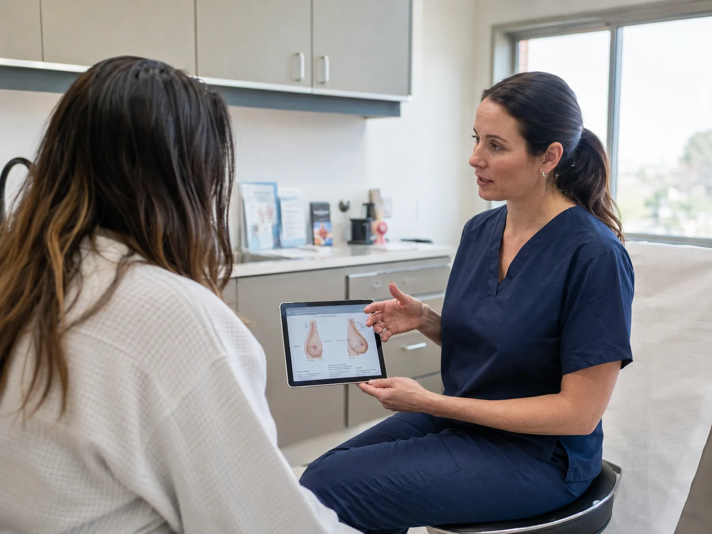 breast reduction consultation for breast sagging