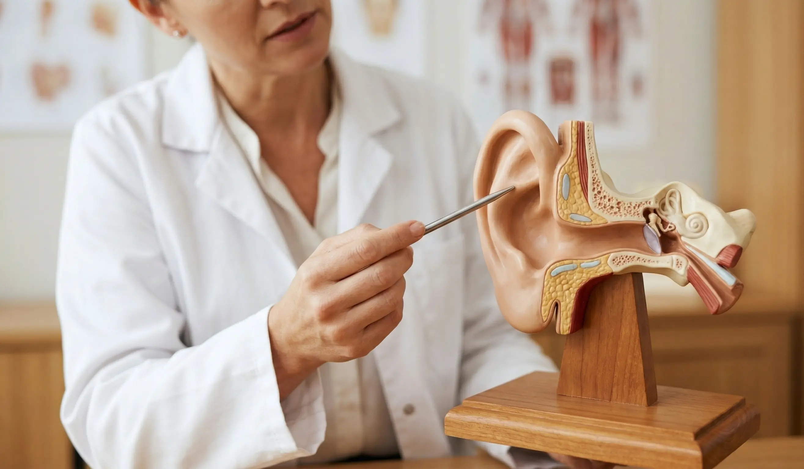 anatomical otoplasty ear cartilage model