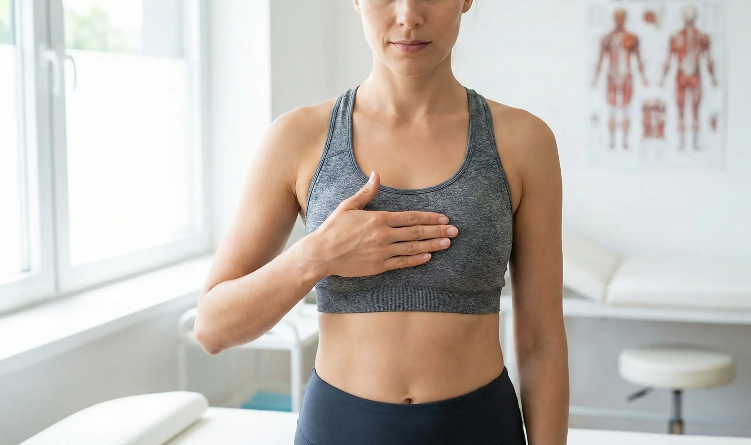 breast implant three finger test self exam technique