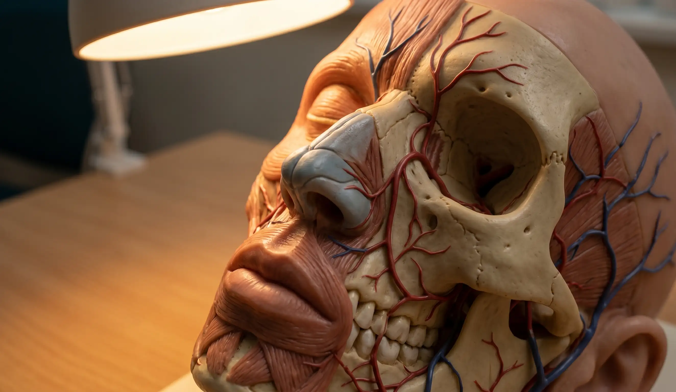 anatomical 3d model nose structures