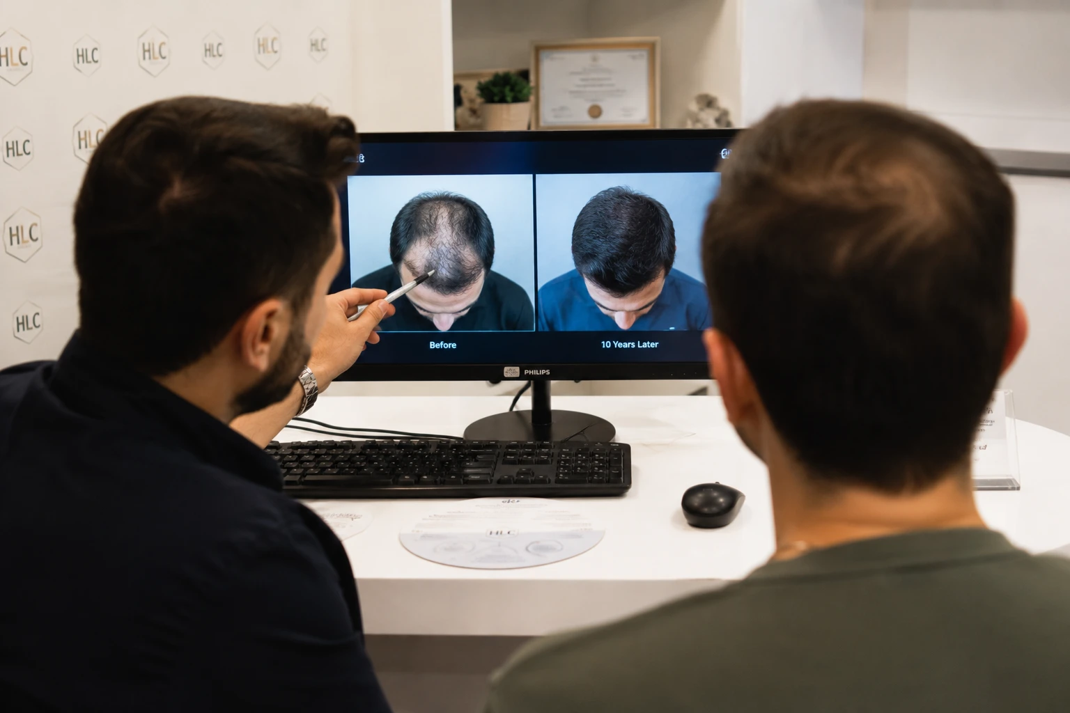 hair transplant after ten years