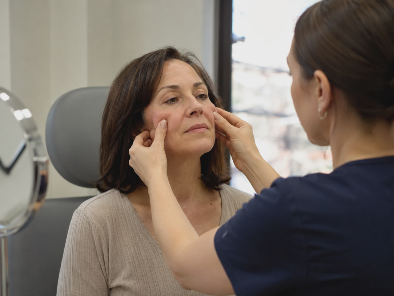 midface lift cheek volume consultation