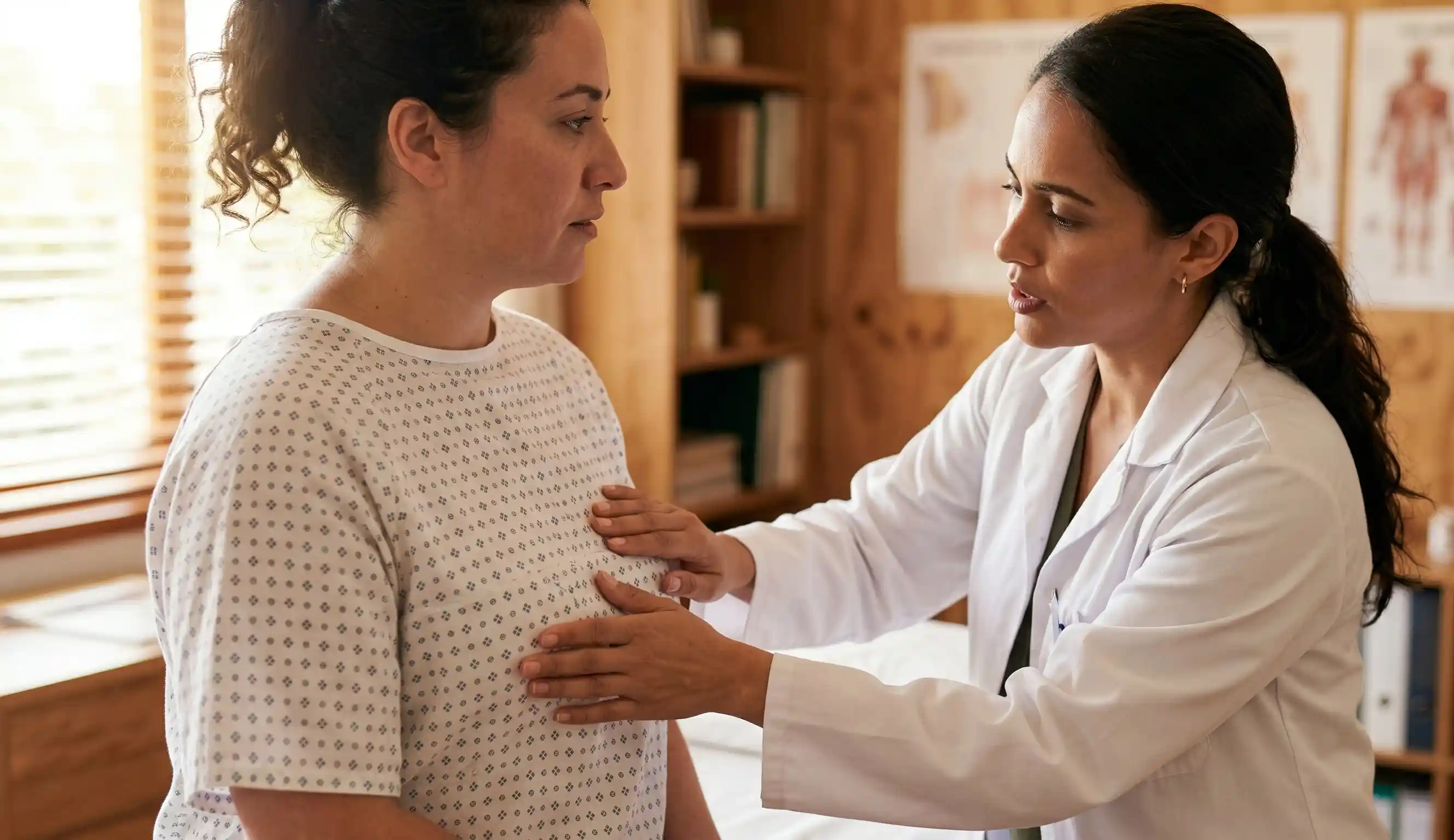 clinical breast reduction consultation