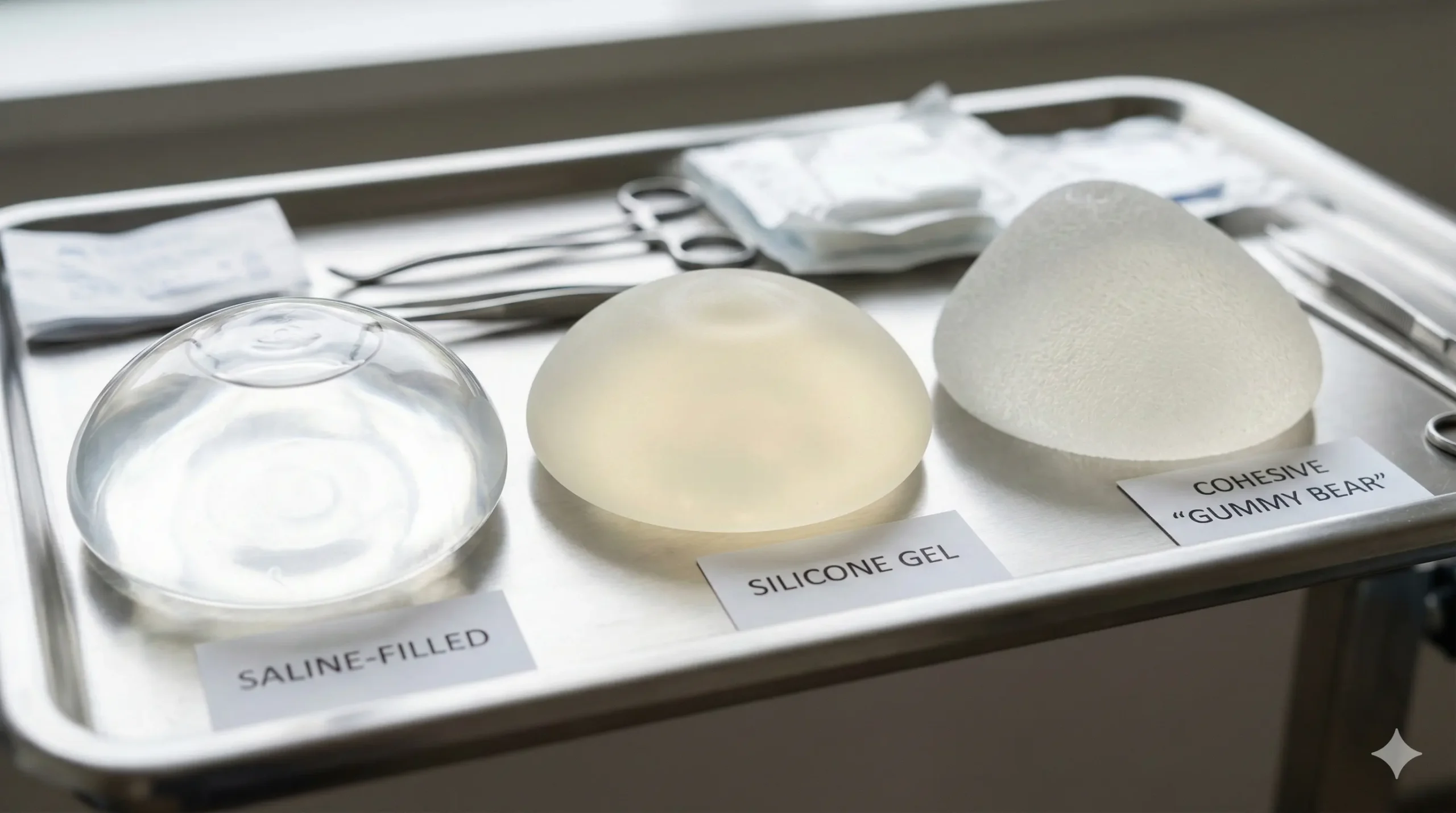 what are breast implants made of