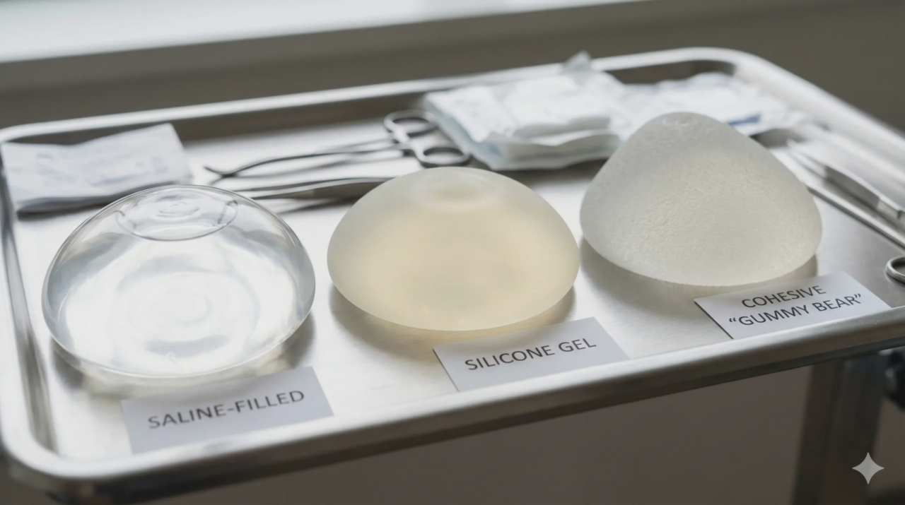 what are breast implants made of