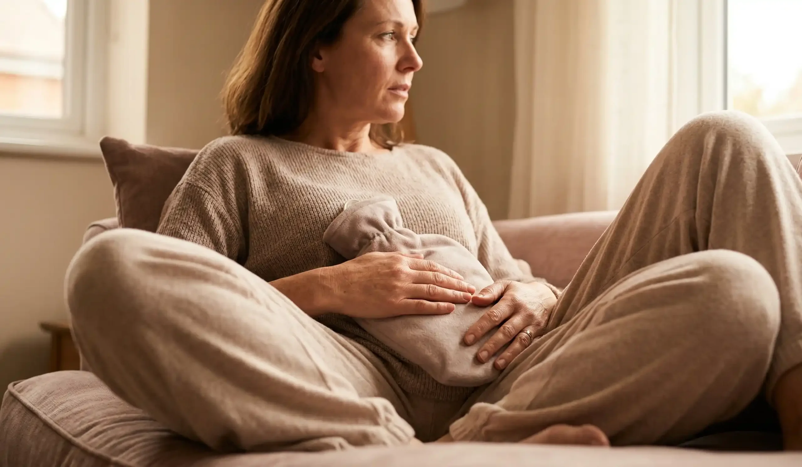 hysterectomy cramps relief