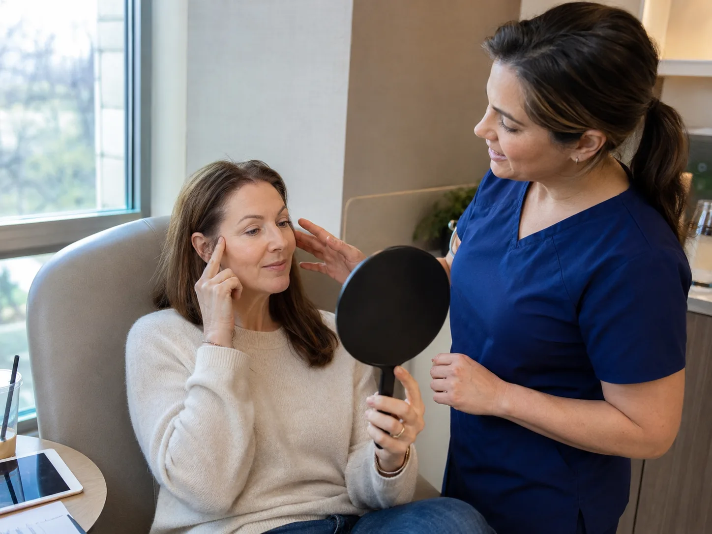 good results after eyelid surgery
