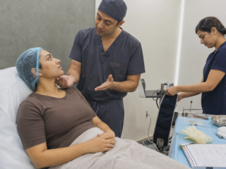 chin liposuction procedure room preparation