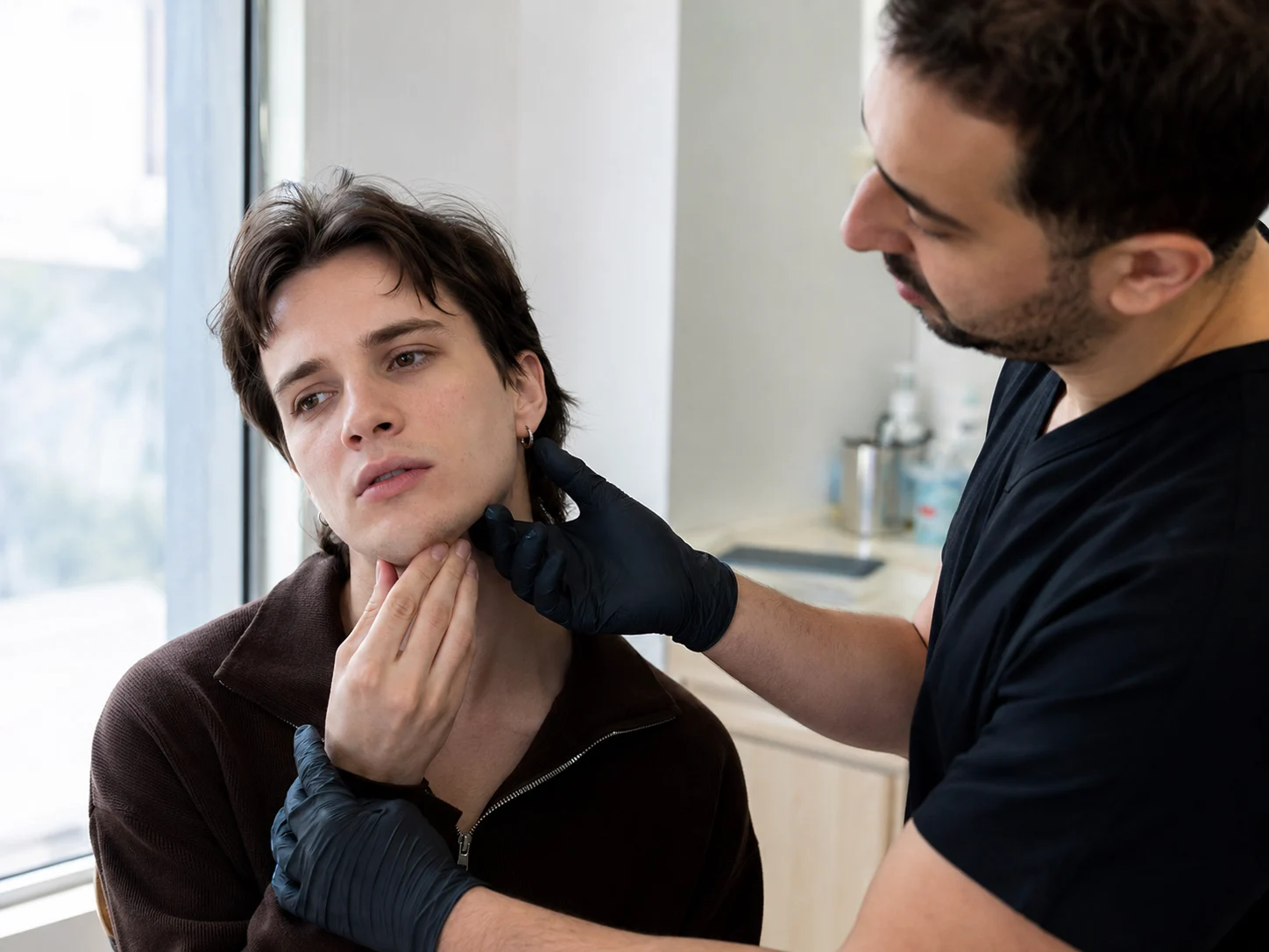 jaw pain from chin implant
