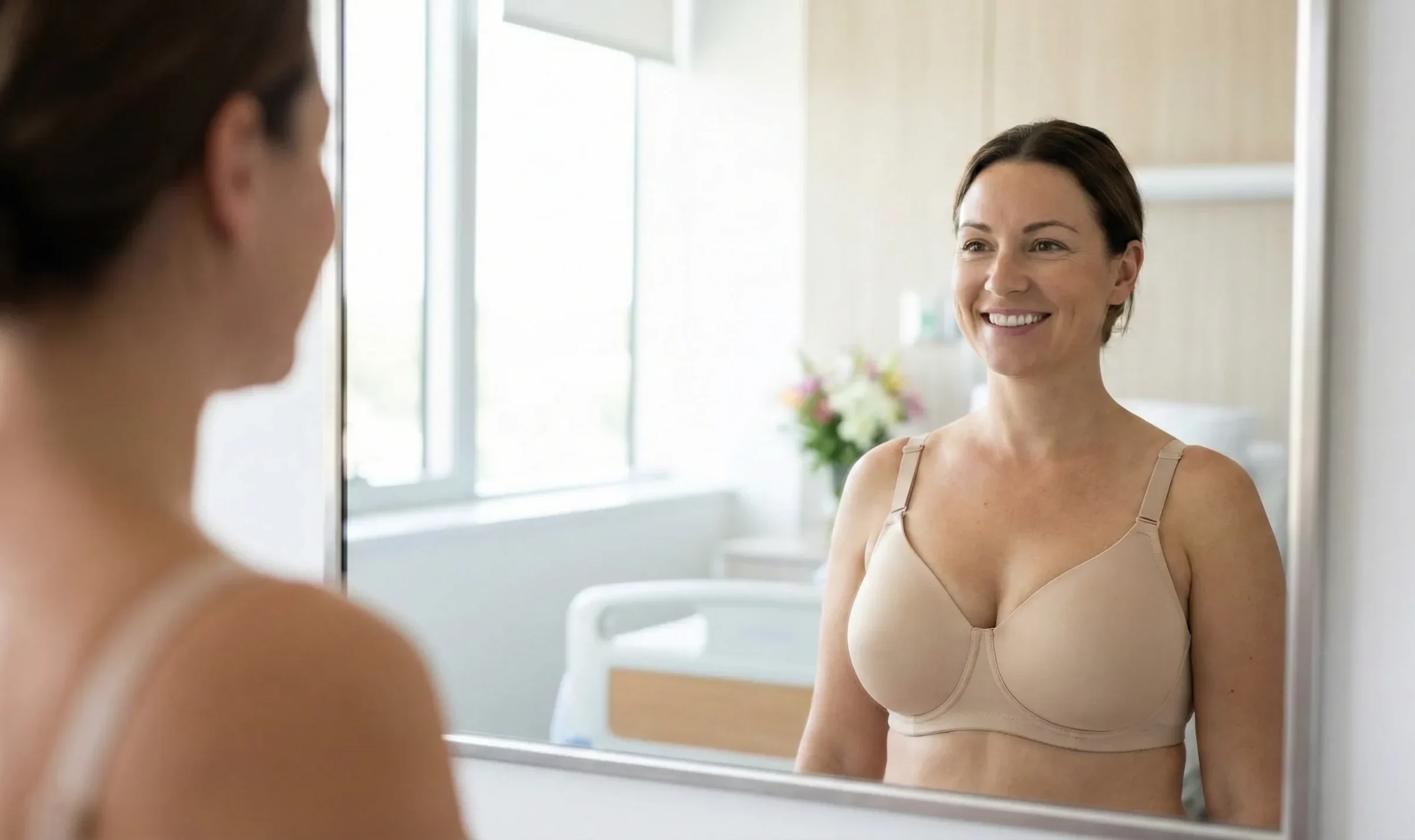 natural post op results mirror