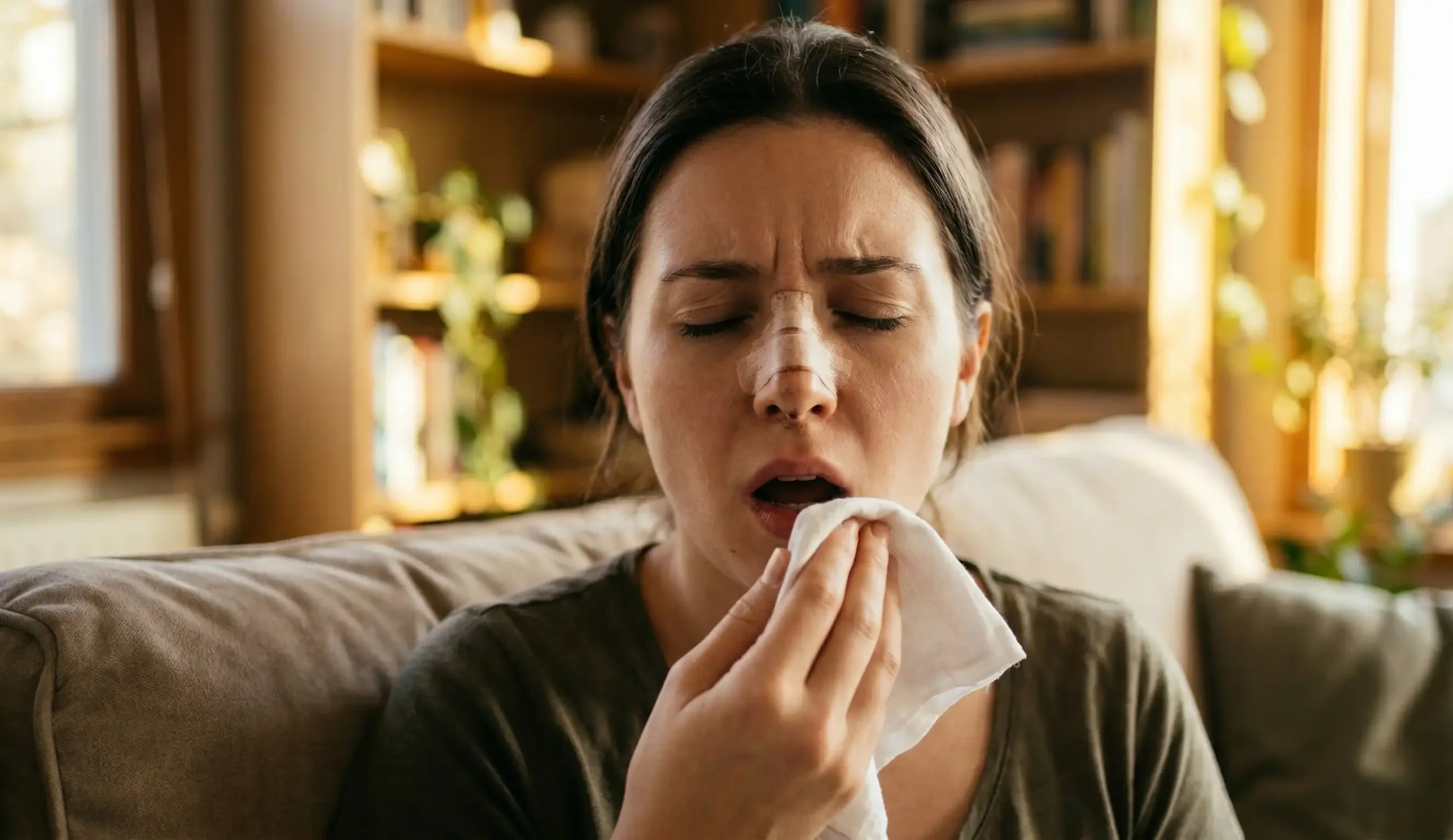 rhinoplasty nose sneeze danger