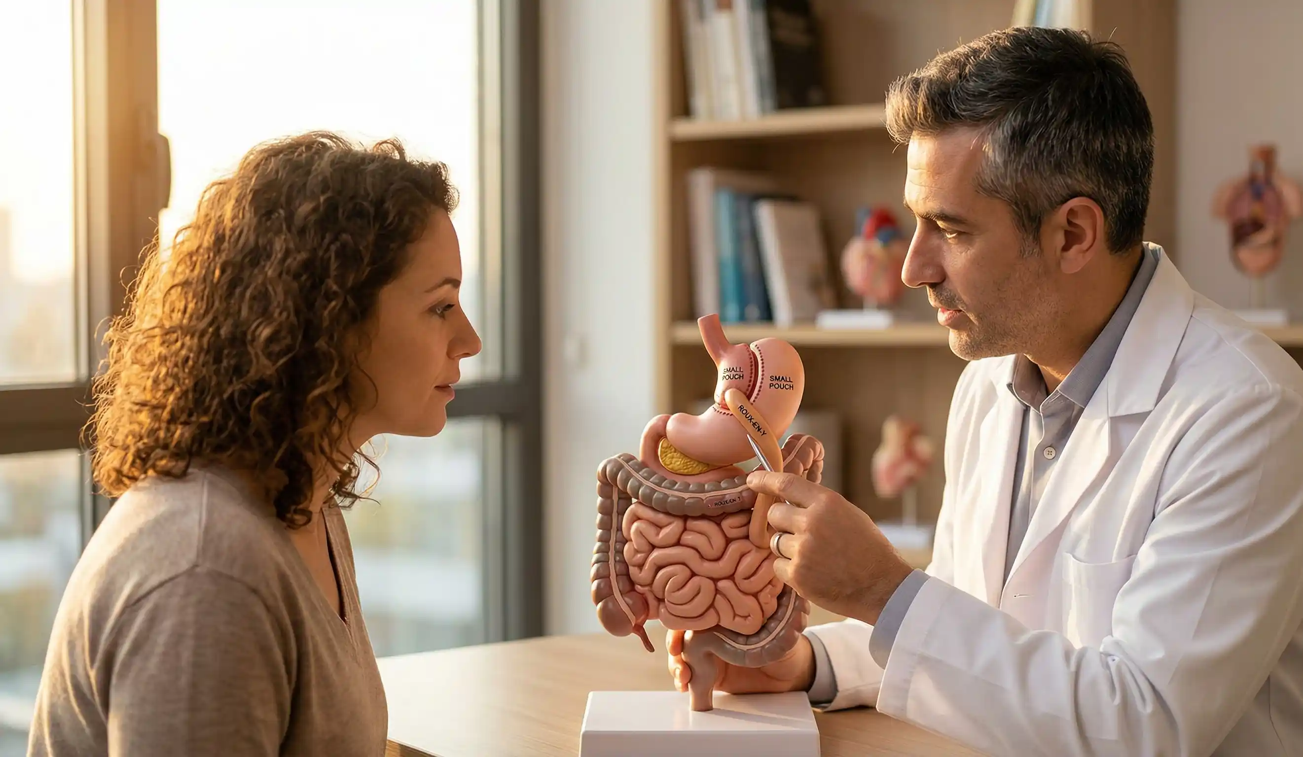 modello anatomico spiegazione bypass gastrico