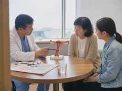 hysterectomy anatomical model consultation