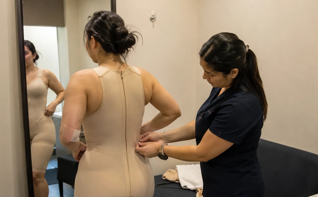 compression garment for liposuction