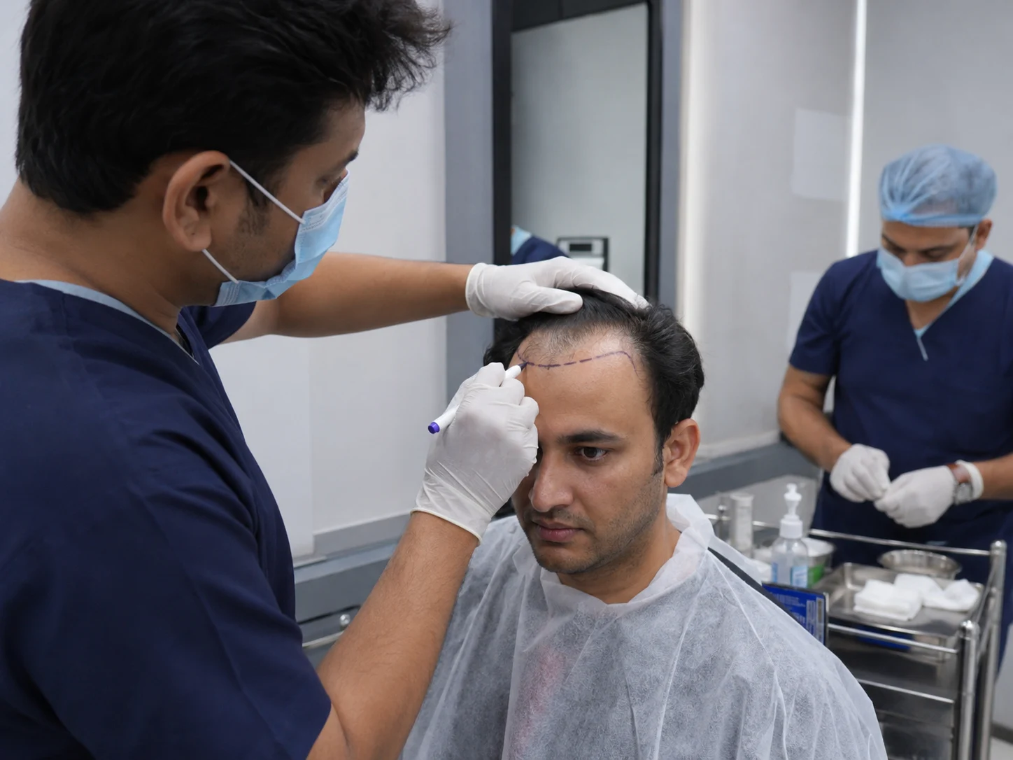 hair transplant procedure hairline design