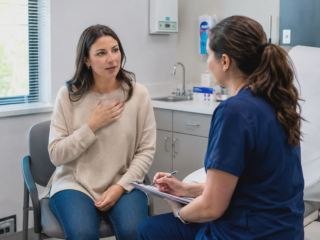 breast lump consultation clinic visit