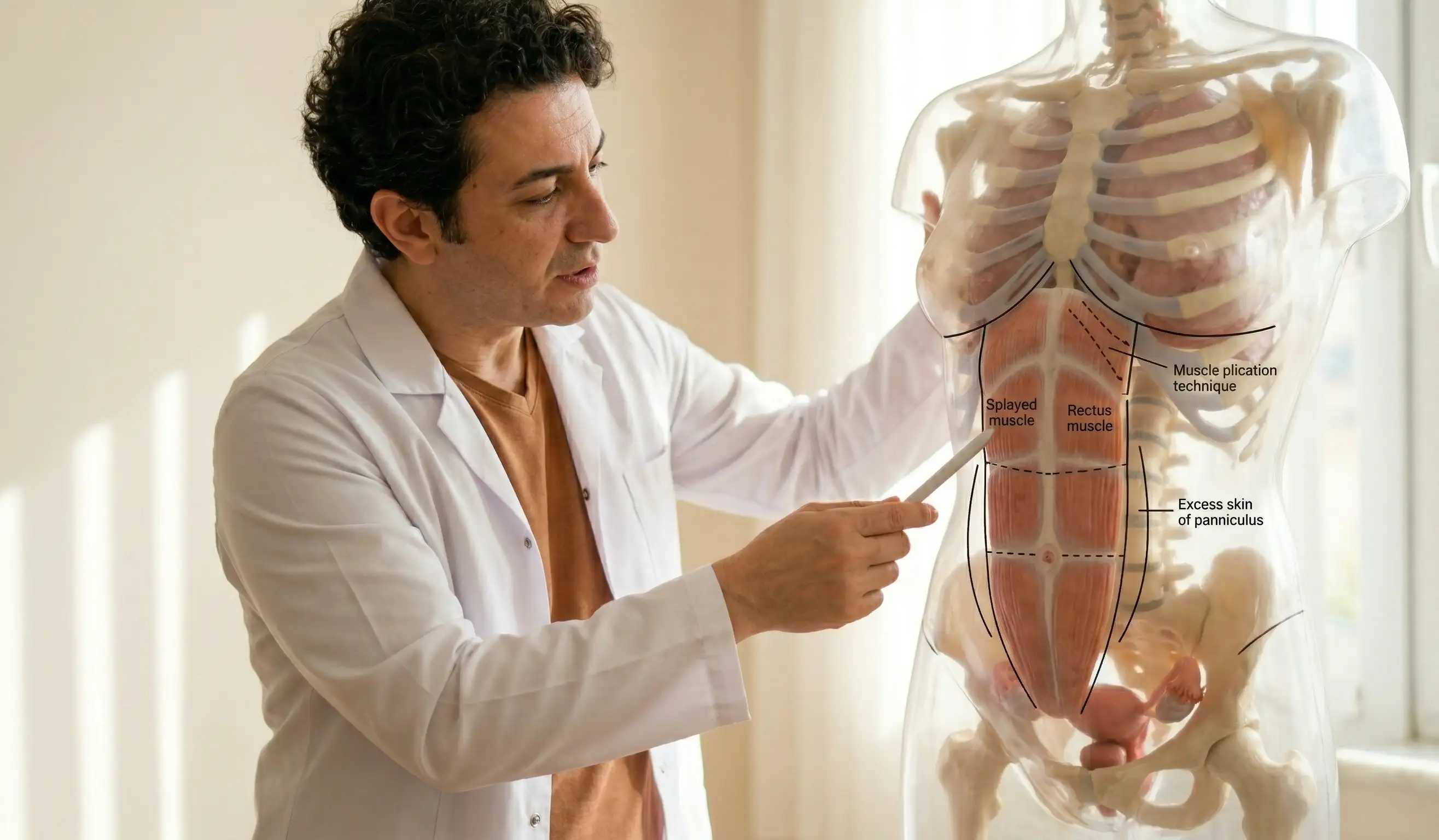 abdominal procedure anatomy 3d model