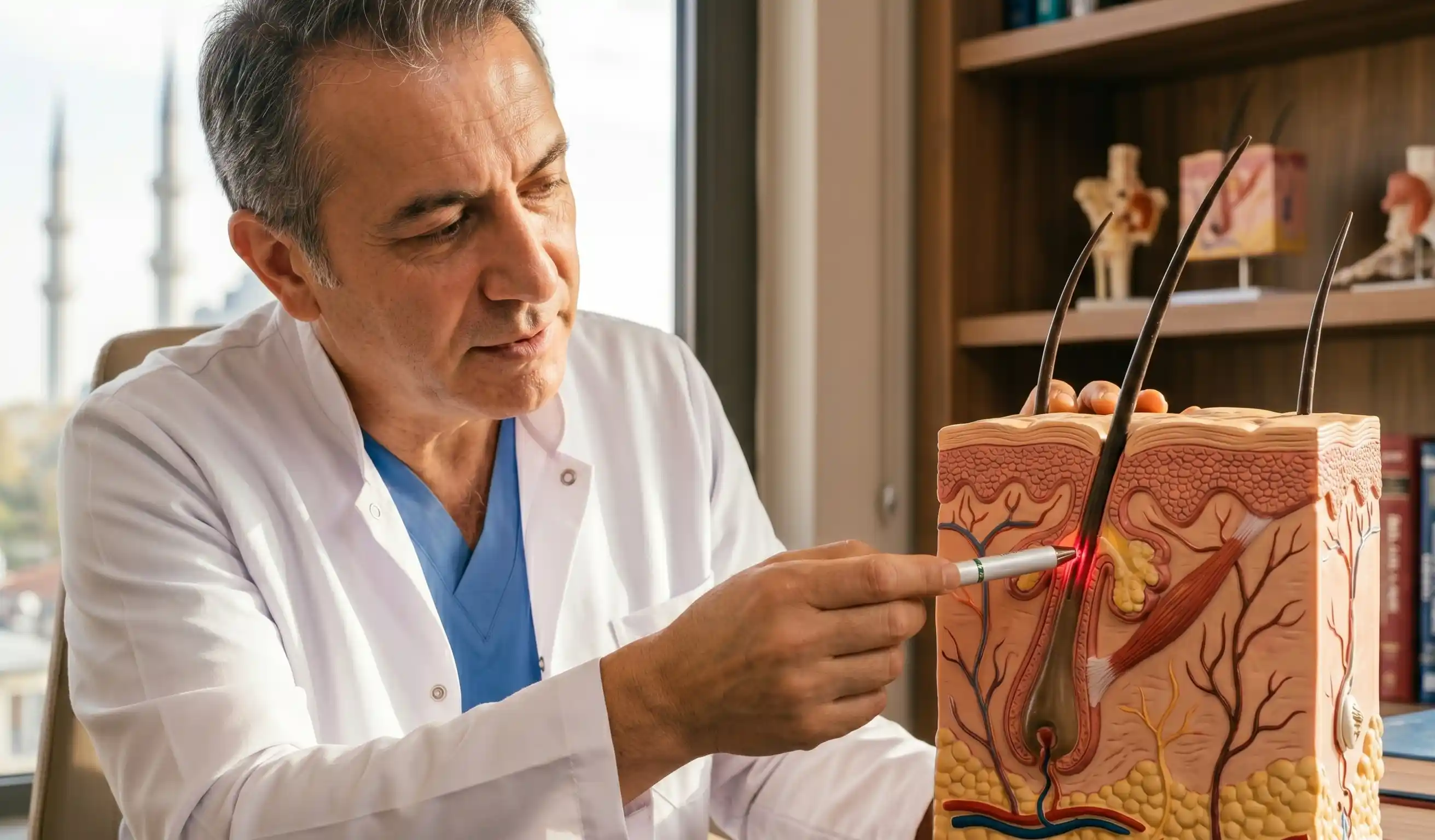 anatomical hair graft model
