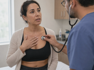 breast implants affecting breathing