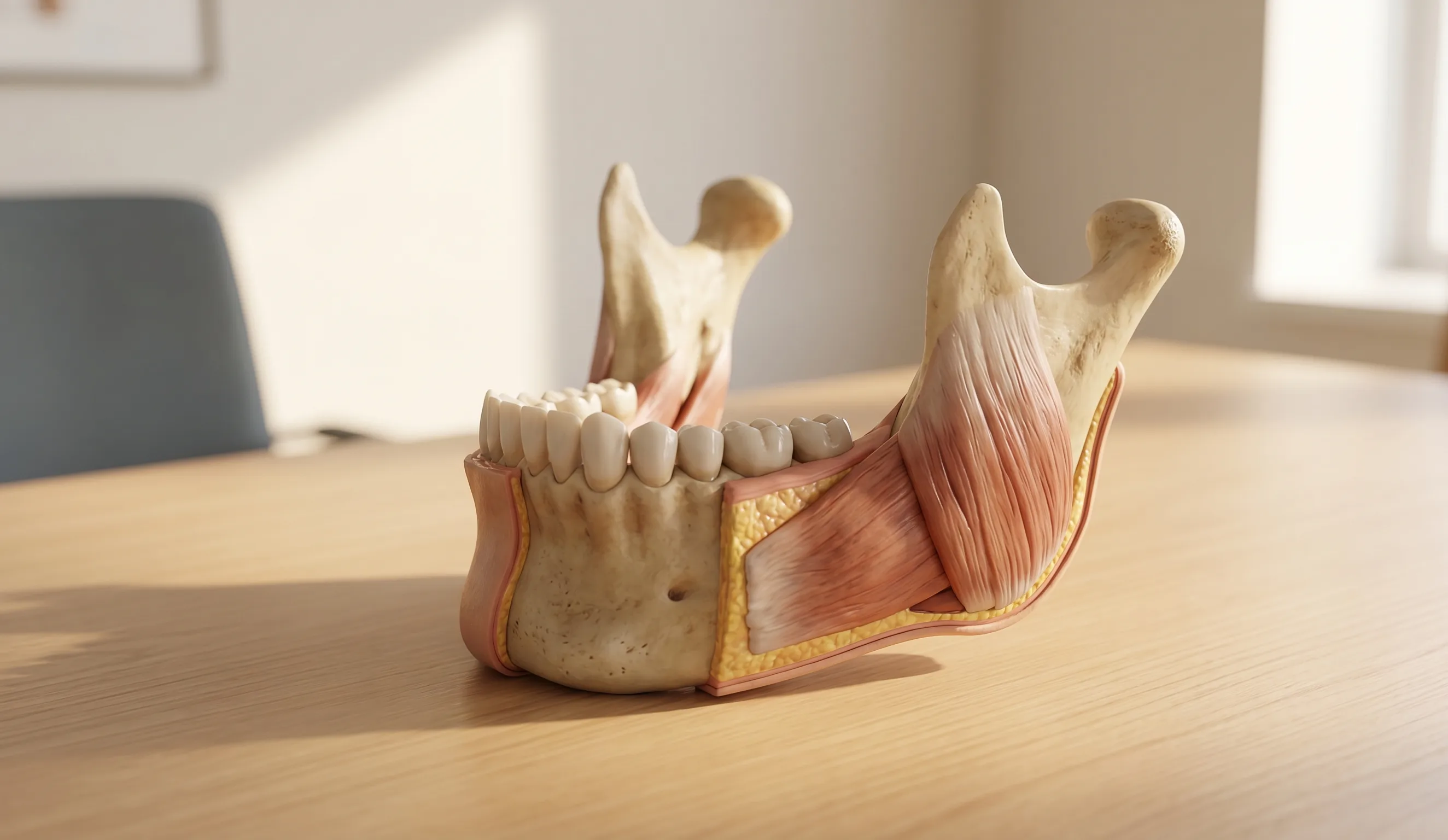jawline filler model