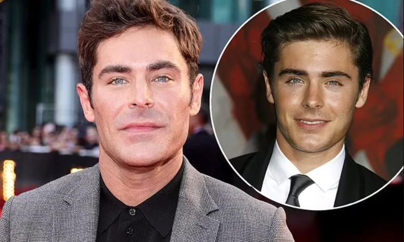 Zac Efron's Face Transformation: Before and After
