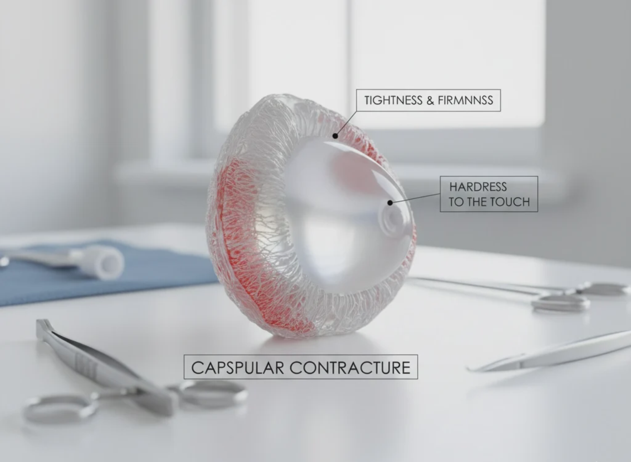 breast implant encapsulation symptoms