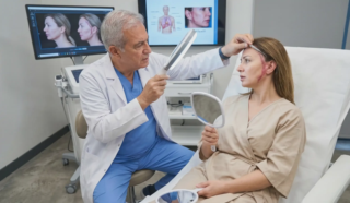 facelift bad signs clinical examination scarring