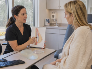 breast implants under the muscle