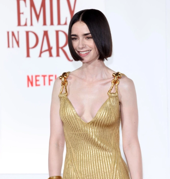 lily collins last look