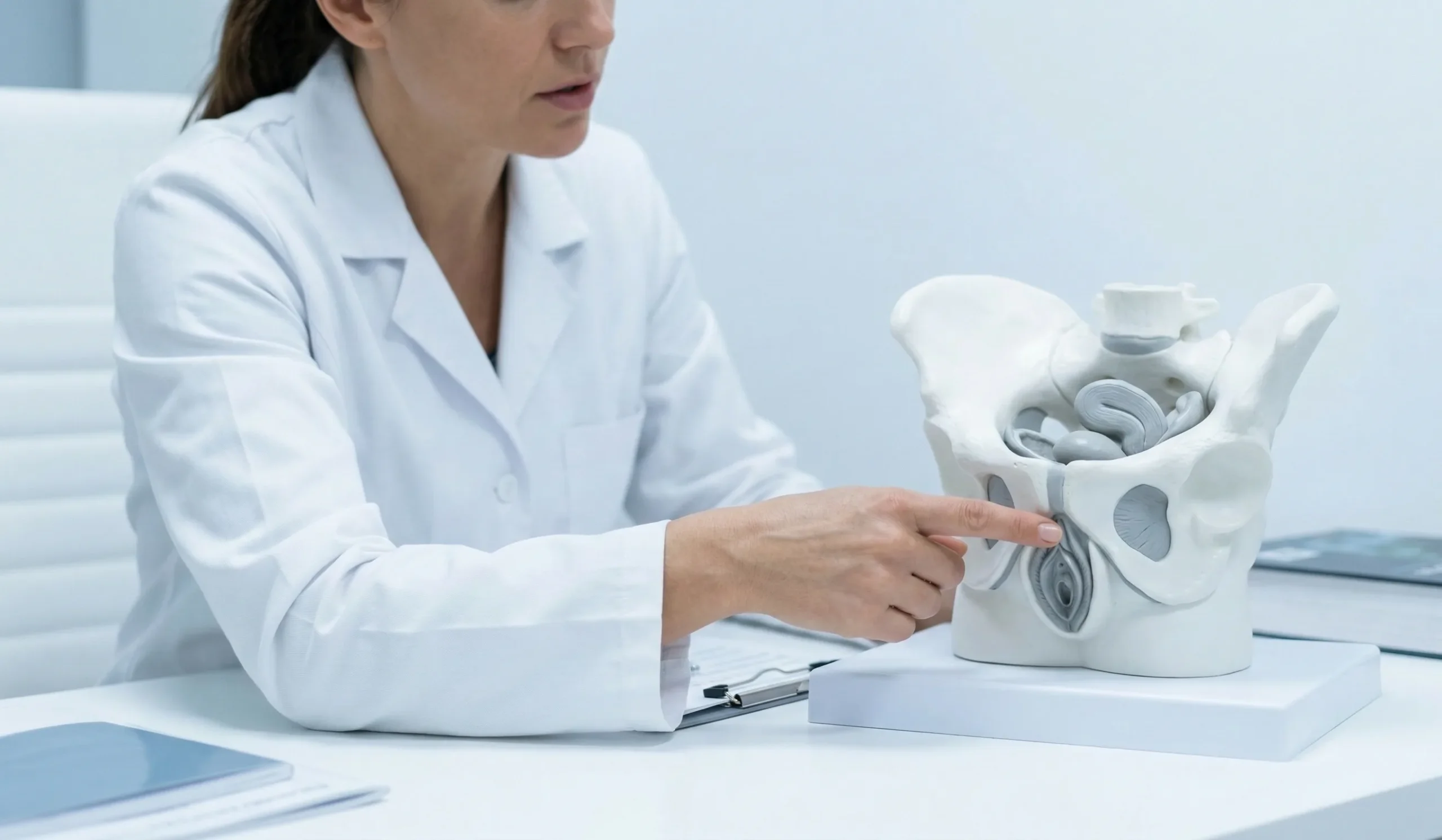 vaginoplasty anatomical model pelvis explanation