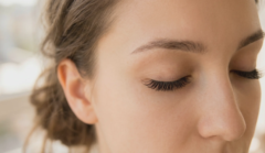 eyelash lift natural result natural light
