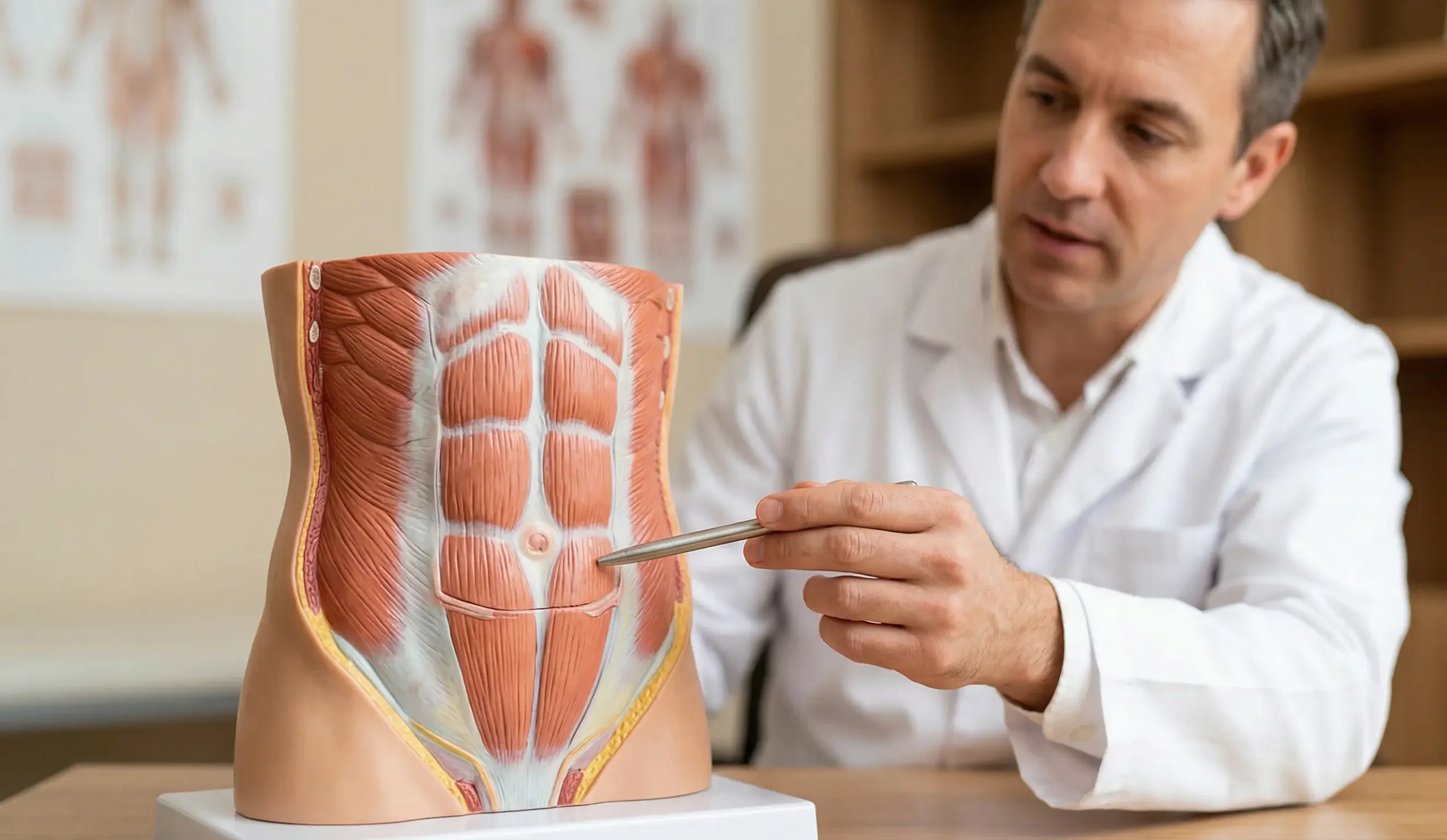 anatomical model mini tummy tuck anatomy