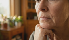 natural posture chin skin sagging
