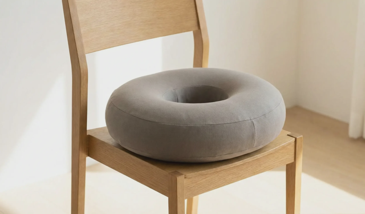 bbl recovery pillow on chair