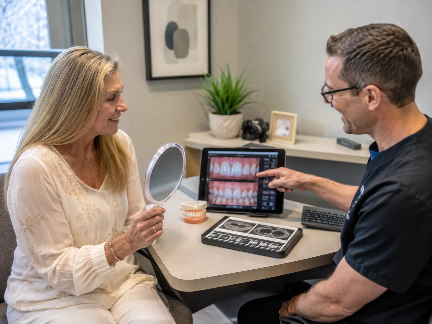 twenty years after veneers consultation