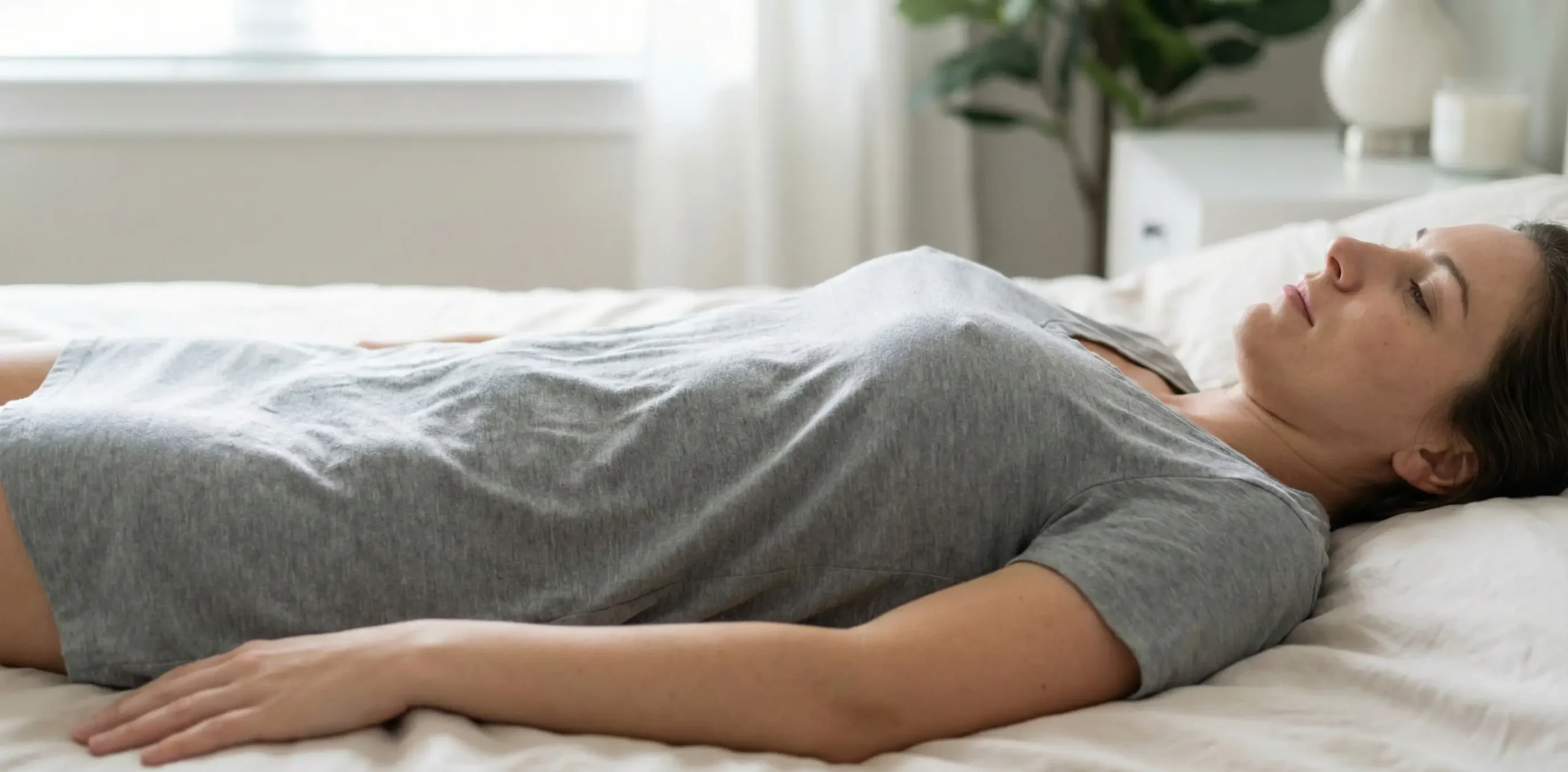 breast implants falling to side when lying down