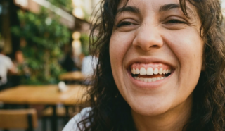 gummy smile laughing